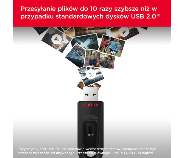 Sandisk 64GB Ultra (USB 3.0) 130MB/s - 179862 - zdjęcie 6